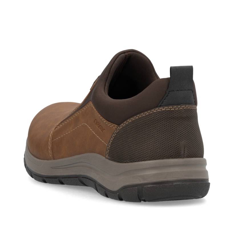 Rieker Artikelnummer 03650-24 Rieker Herren Slipper nougatbraun Vatertagsangebot