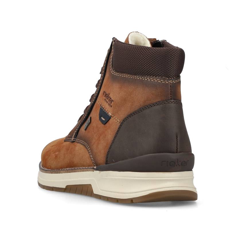 Rieker Artikelnummer 32332-24 Rieker Herren Schnürstiefel karamellbraun Jubiläumsangebot