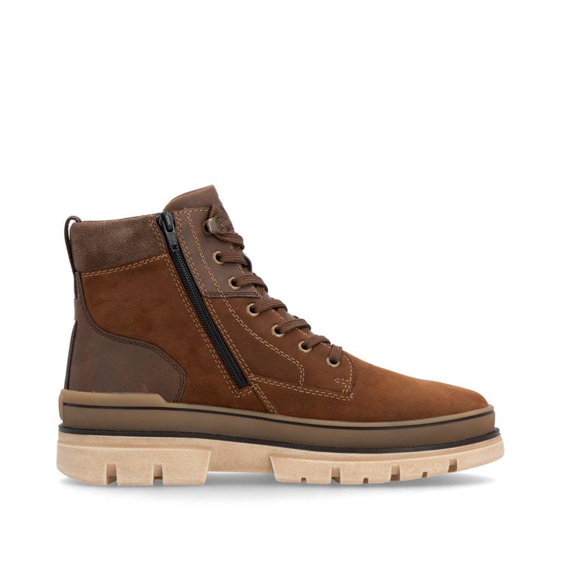 Rieker Artikelnummer U1273-22 Rieker Herren Schnürstiefel nussbraun Lagerräumung