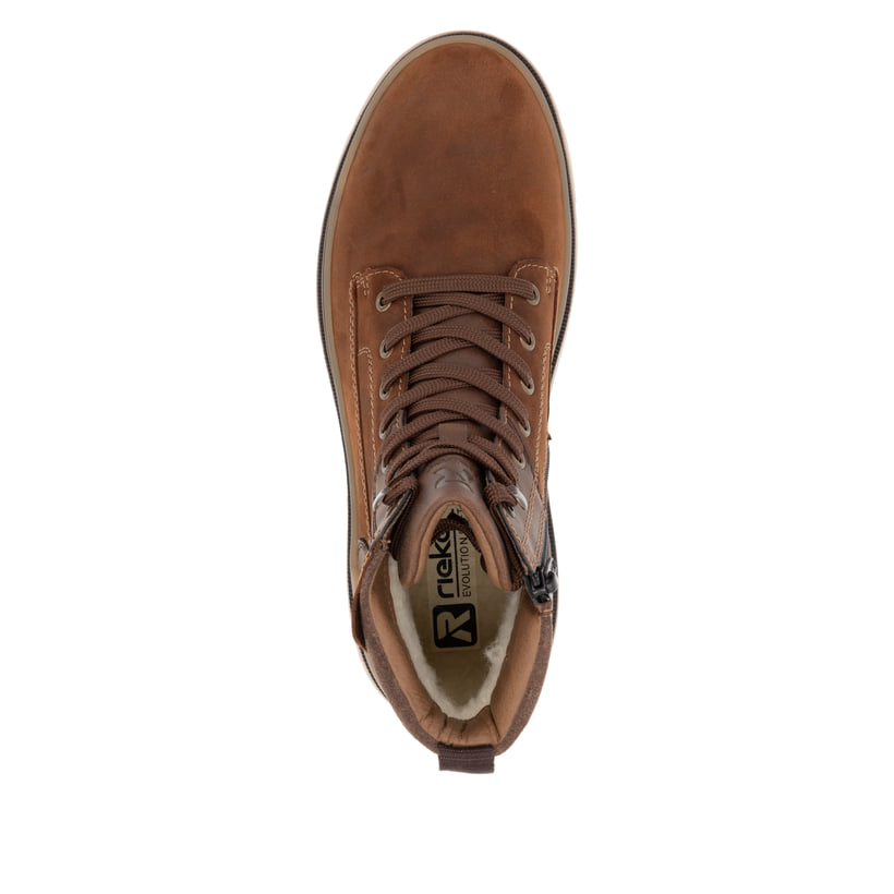 Rieker Artikelnummer U1273-22 Rieker Herren Schnürstiefel nussbraun Lagerräumung
