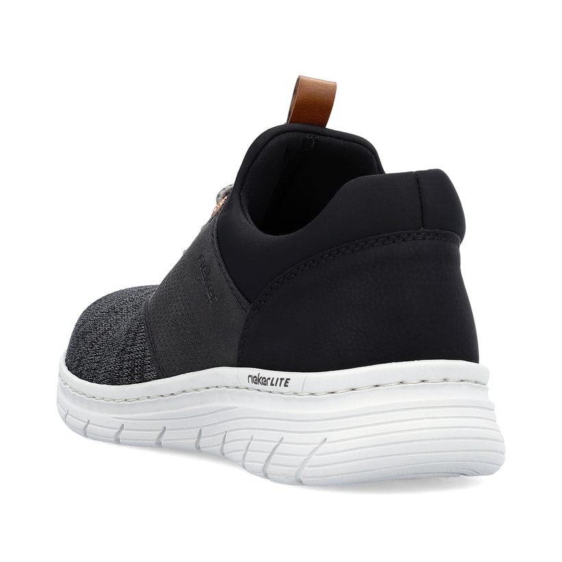 Rieker Artikelnummer 13150-00 Rieker Herren Slipper graphitschwarz Heißer Verkauf