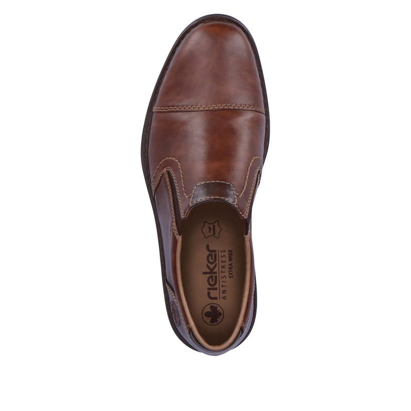 Rieker Artikelnummer 17659-24 Rieker Herren Slipper schokobraun Top Angebot