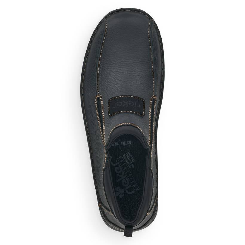 Rieker Artikelnummer 05363-00 Rieker Herren Slipper tiefschwarz Neueste Mode