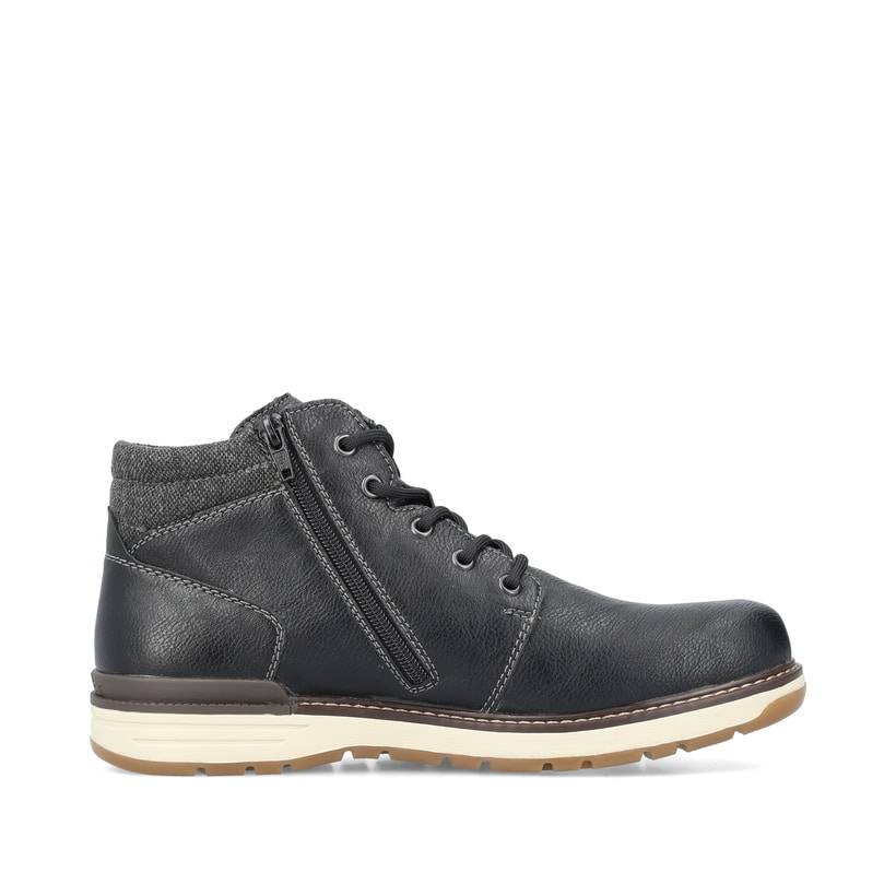 Rieker Artikelnummer 39450-00 Rieker Herren Schnürstiefel urbanschwarz Zeitlich begrenztes Angebot