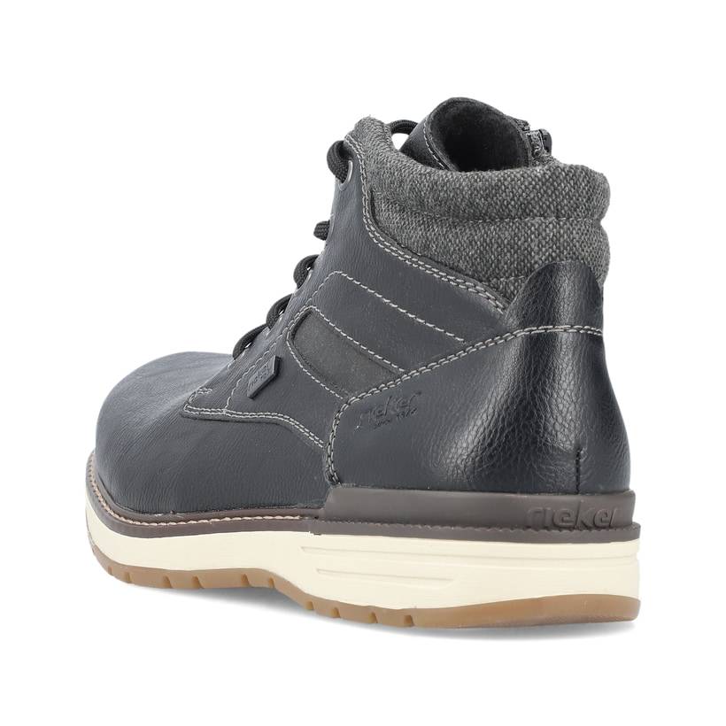 Rieker Artikelnummer 39450-00 Rieker Herren Schnürstiefel urbanschwarz Zeitlich begrenztes Angebot