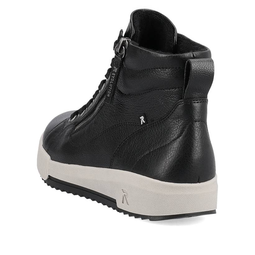 Rieker Artikelnummer W0164-00 Rieker Damen Sneaker High carbonschwarz Große Rabatte