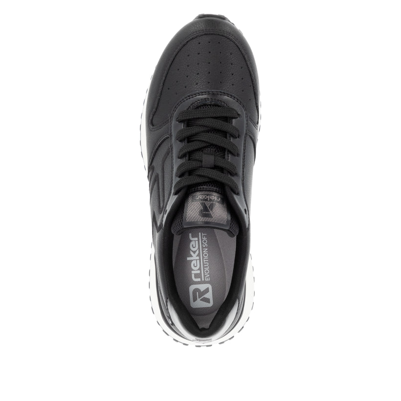 Rieker Artikelnummer W0606-00 Rieker Damen Sneaker Low mattschwarz Neuheiten