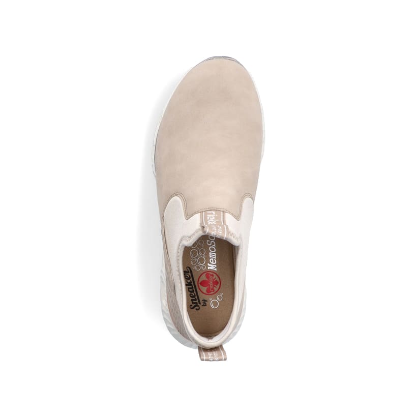 Rieker Artikelnummer M6053-62 Rieker Damen Slipper champagner Saisonale Angebote