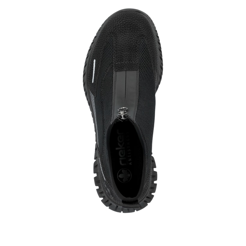 Rieker Artikelnummer M5351-00 Rieker Damen Slipper tiefschwarz Räumungsverkauf