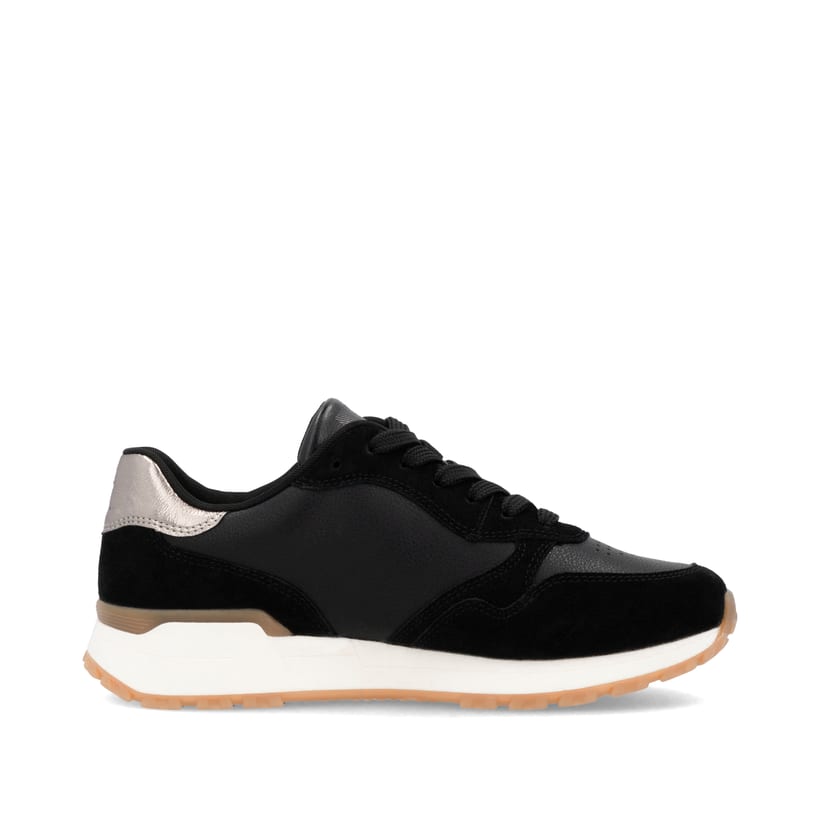 Rieker Artikelnummer W0607-00 Rieker Damen Sneaker Low urbanschwarz-cremeweiß Super Sparpreis