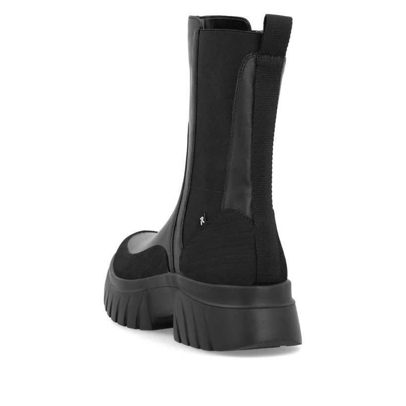 Rieker Artikelnummer W1872-01 Rieker Damen Chelsea Boots mattschwarz Wochenangebot