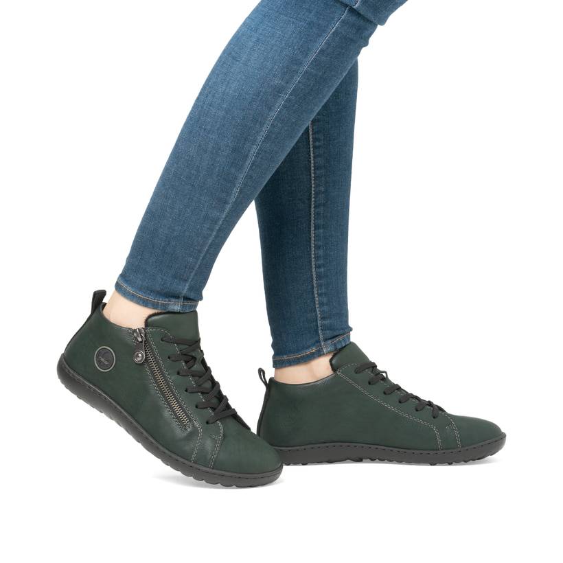 Rieker Artikelnummer 52804-54 Rieker Damen Schnürschuhe waldgrün Bis zu 50% Rabatt
