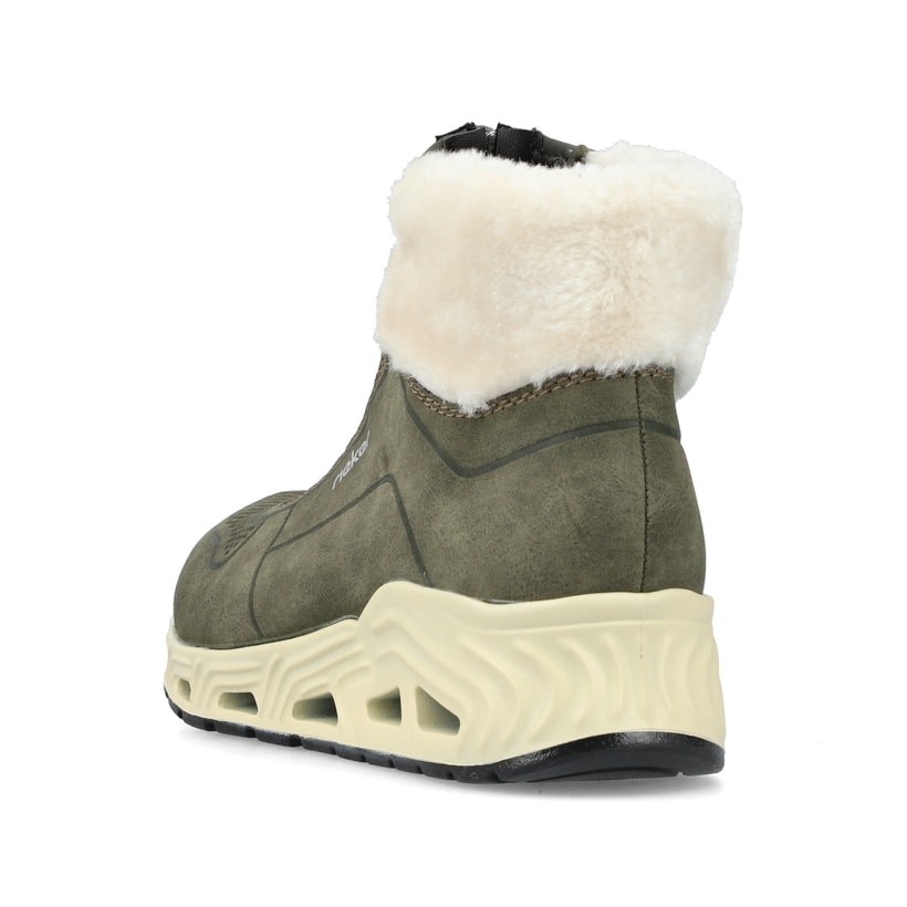 Rieker Artikelnummer N5271-52 Rieker Damen Kurzstiefel schilfgrün Discount Store für neue Produkte