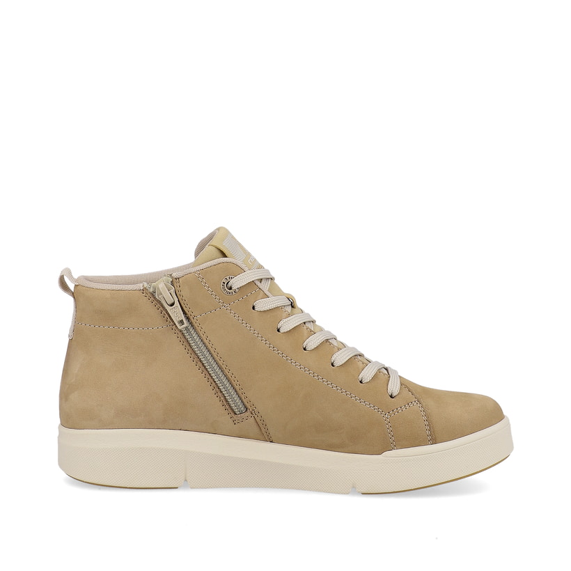 Rieker Artikelnummer 41907-20 Rieker Damen Sneaker High creme beige Nur noch ein Tag übrig