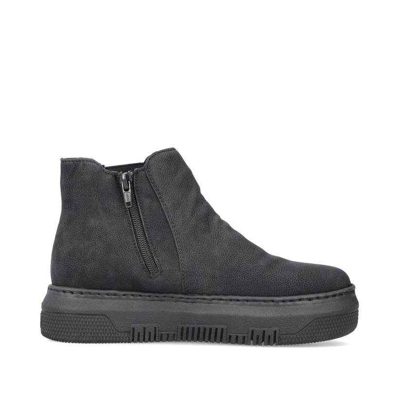 Rieker Artikelnummer M1981-00 Rieker Damen Chelsea Boots tiefschwarz Riesige Rabatte