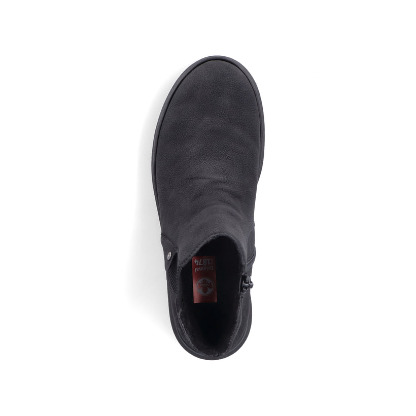 Rieker Artikelnummer M1981-00 Rieker Damen Chelsea Boots tiefschwarz Riesige Rabatte