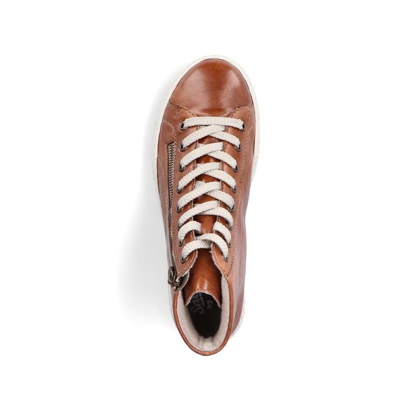 Rieker Artikelnummer L9880-24 Rieker Damen Schnürstiefel fuchsbraun 50% Rabatt mit kostenlosem Versand