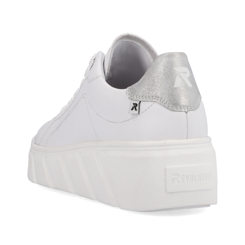 Rieker Artikelnummer W0501-80 Rieker Damen Sneaker Low crystal white Kostenloser Versand international