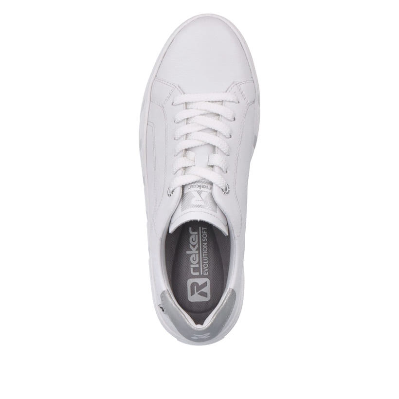 Rieker Artikelnummer W0501-80 Rieker Damen Sneaker Low crystal white Kostenloser Versand international