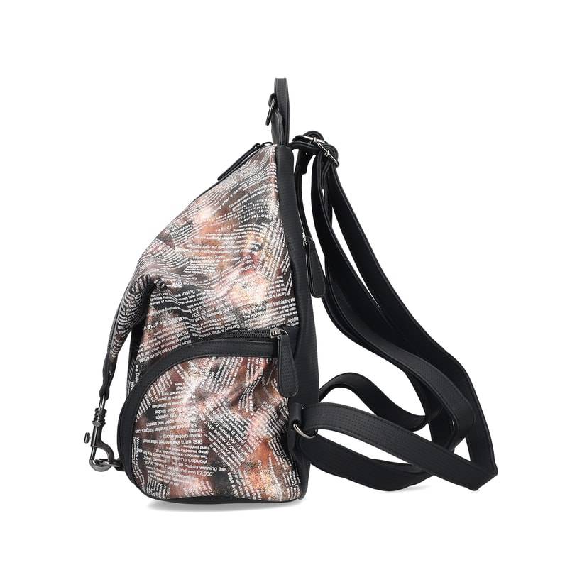 Rieker Artikelnummer H1055-96 Rieker Rucksack rosa-orange-metallic Begrenzt auf 3 Tage