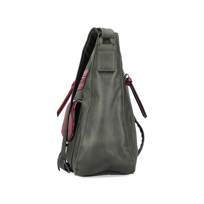 Rieker Artikelnummer H1340-56 Rieker Handtasche khaki-kirschrot Angebote