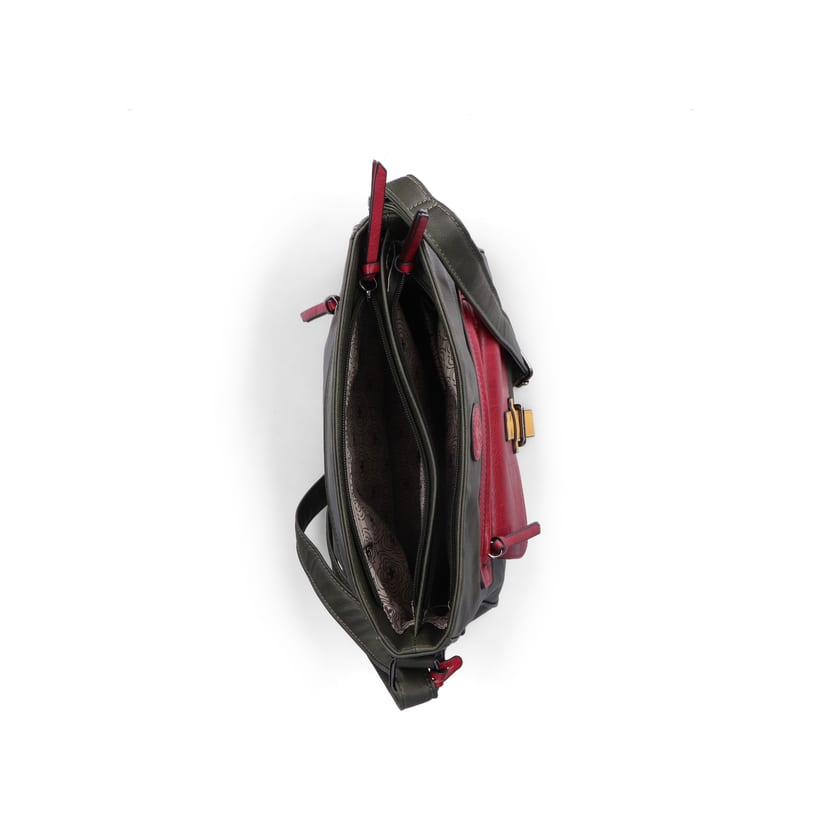 Rieker Artikelnummer H1340-56 Rieker Handtasche khaki-kirschrot Angebote