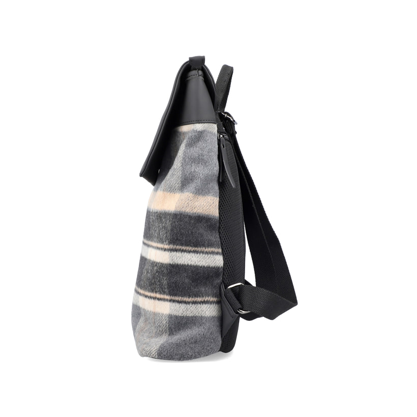 Rieker Artikelnummer H1391-93 Rieker Rucksack schwarz-hellbeige Günstiger Verkauf