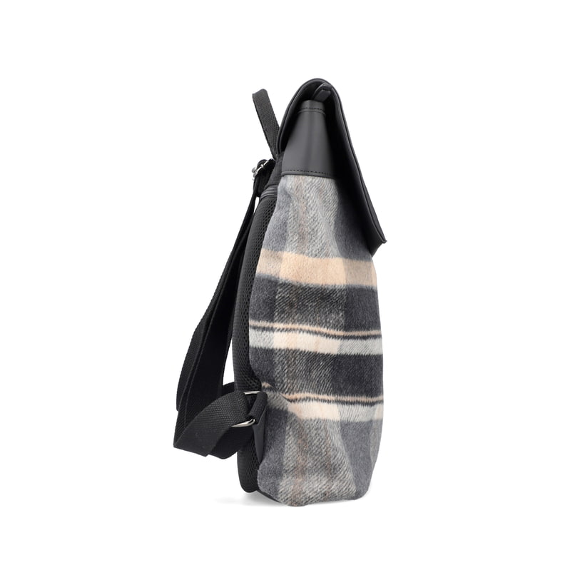 Rieker Artikelnummer H1391-93 Rieker Rucksack schwarz-hellbeige Günstiger Verkauf