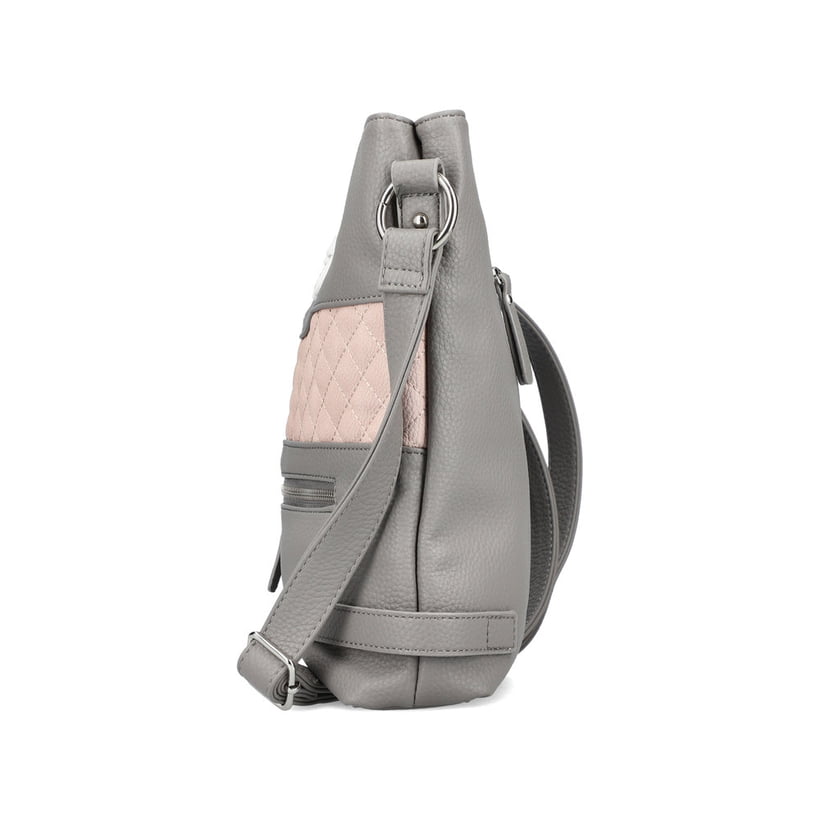 Rieker Artikelnummer H1518-42 Rieker Handtasche mondgrau-altrosa Limitierter Zeitrabatt