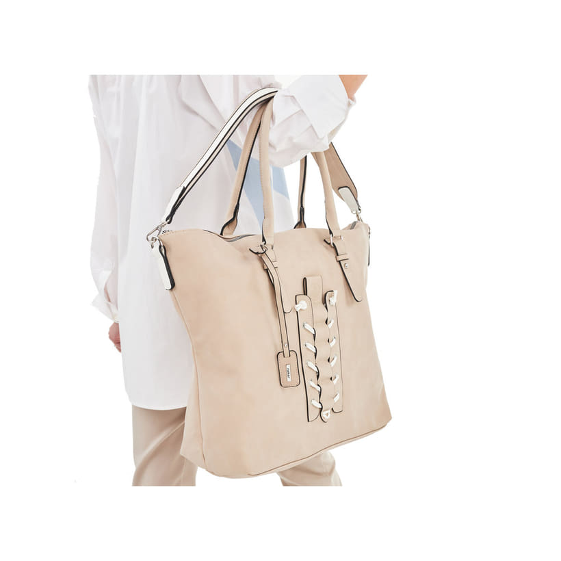 Rieker Artikelnummer H1504-60 Rieker Shopper beige Fabrik Onlineshop
