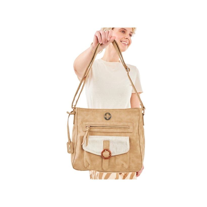 Rieker Artikelnummer H1362-62 Rieker Handtasche sandbeige Saisonschlussverkauf