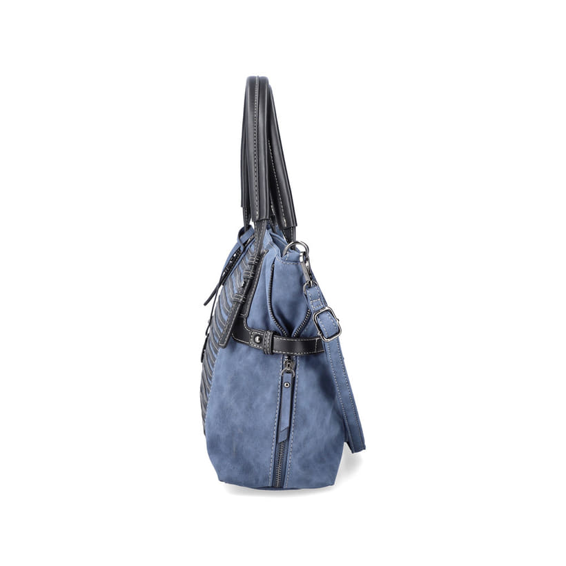 Rieker Artikelnummer H1083-12 Rieker Shopper meeresblau-schwarz Bestseller