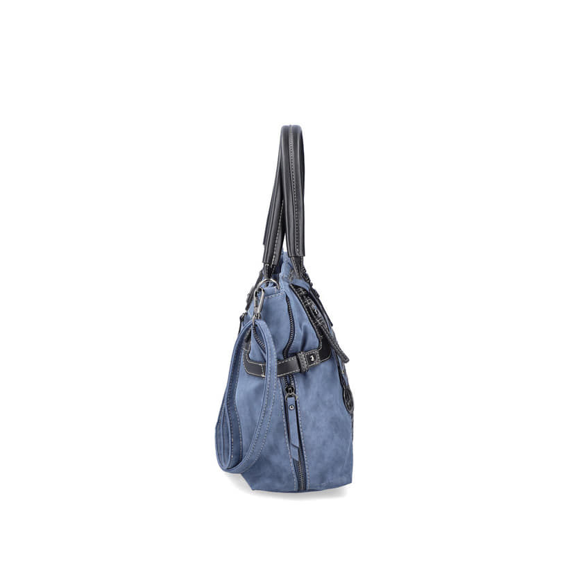 Rieker Artikelnummer H1083-12 Rieker Shopper meeresblau-schwarz Bestseller