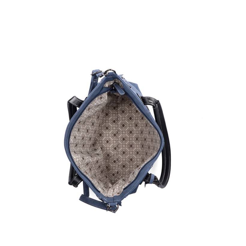 Rieker Artikelnummer H1083-12 Rieker Shopper meeresblau-schwarz Bestseller