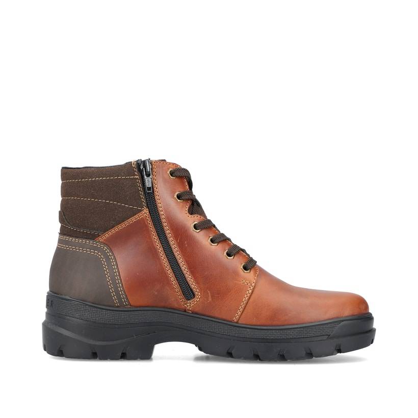 Rieker Artikelnummer F5423-24 Rieker Herren Schnürstiefel kastanienbraun Super Sparpreis