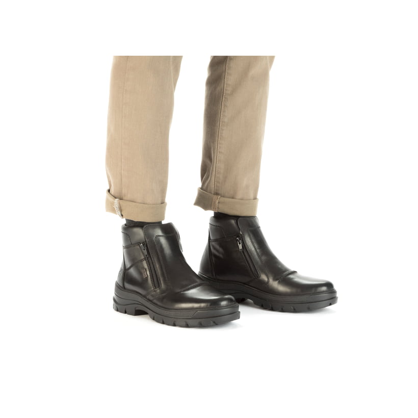 Rieker Artikelnummer F5463-00 Rieker Herren Kurzstiefel diamantschwarz Wochenangebot