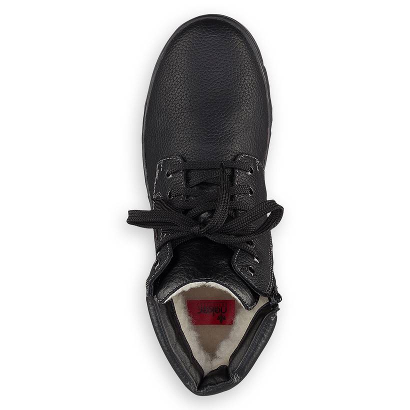 Rieker Artikelnummer F5423-00 Rieker Herren Schnürstiefel tiefschwarz Kostenlose Rückgabe