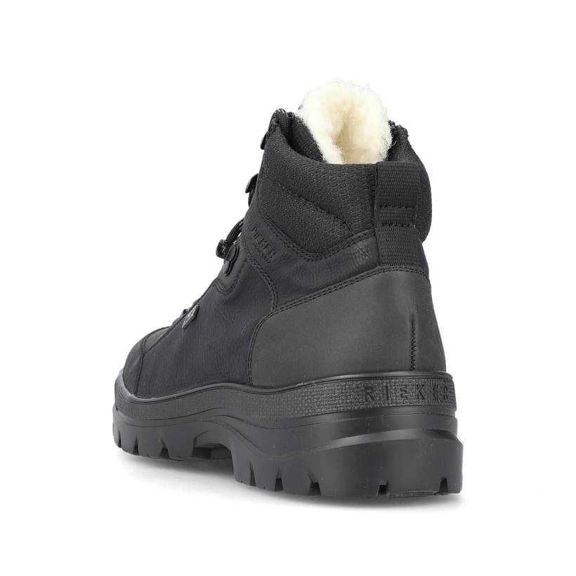 Rieker Artikelnummer F5410-00 Rieker Herren Schnürstiefel nachtschwarz Letzte 3 Tage