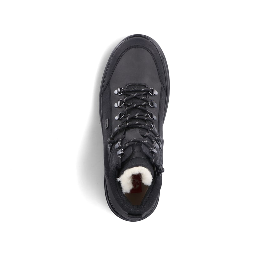 Rieker Artikelnummer F5410-00 Rieker Herren Schnürstiefel nachtschwarz Letzte 3 Tage