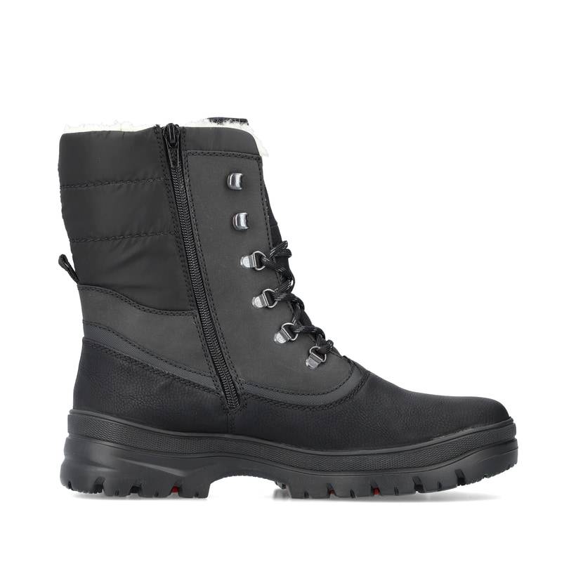 Rieker Artikelnummer F5424-01 Rieker Herren Schnürstiefel urbanschwarz Neueste Stile