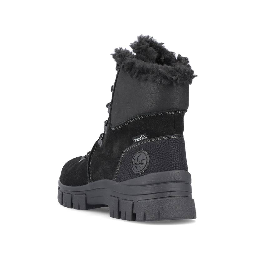Rieker Artikelnummer Z1010-00 Rieker Damen Schnürstiefel nachtschwarz Nur für heute