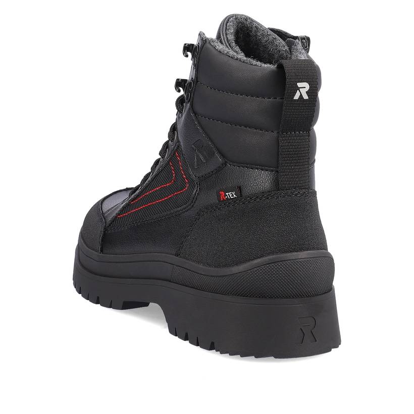 Rieker Artikelnummer U0271-00 Rieker Herren Schnürstiefel deep black Bis zu 55% Rabatt