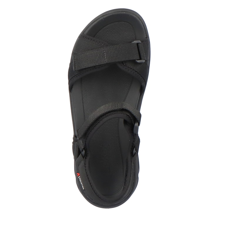 Rieker Artikelnummer V8401-00 Rieker Damen Trekkingsandalen deep black Super Rabatt