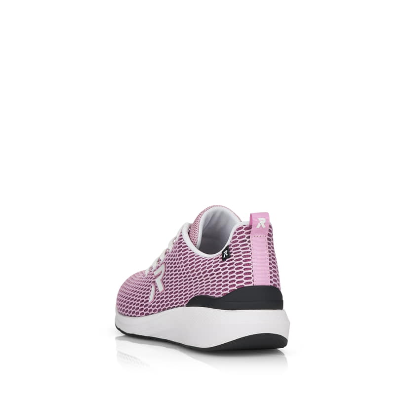 Rieker Artikelnummer 40103-30 Rieker Damen Sneaker Low soft pink 50% Rabatt mit kostenlosem Versand