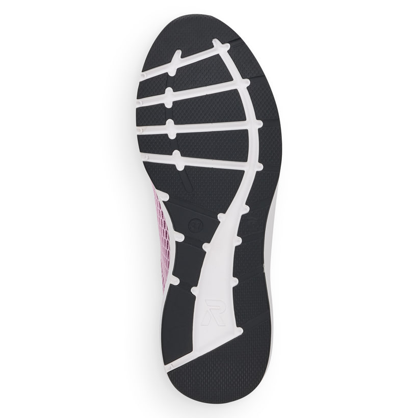 Rieker Artikelnummer 40103-30 Rieker Damen Sneaker Low soft pink 50% Rabatt mit kostenlosem Versand