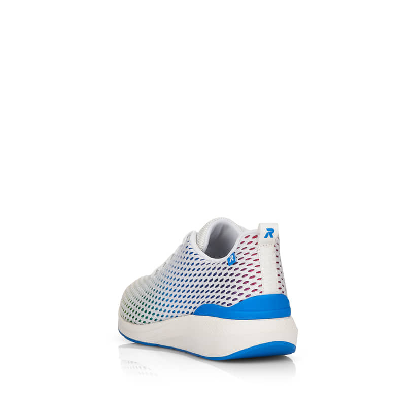 Rieker Artikelnummer 40101-90 Rieker Damen Sneaker Low crystal-white rainbow Clearance-Verkauf