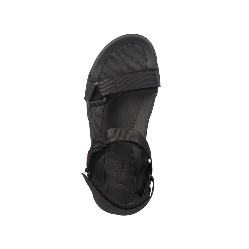 Rieker Artikelnummer 20802-01 Rieker Herren Trekkingsandalen deep black Kostenloser Versand international