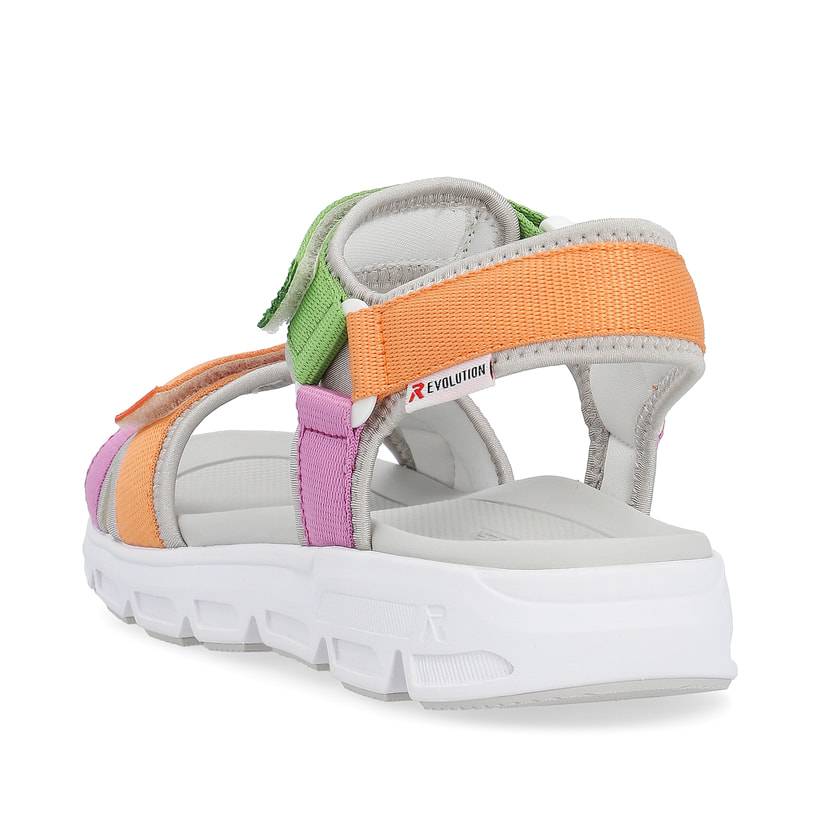Rieker Artikelnummer V8401-91 Rieker Damen Trekkingsandalen mehrfarbig Fabrikladen