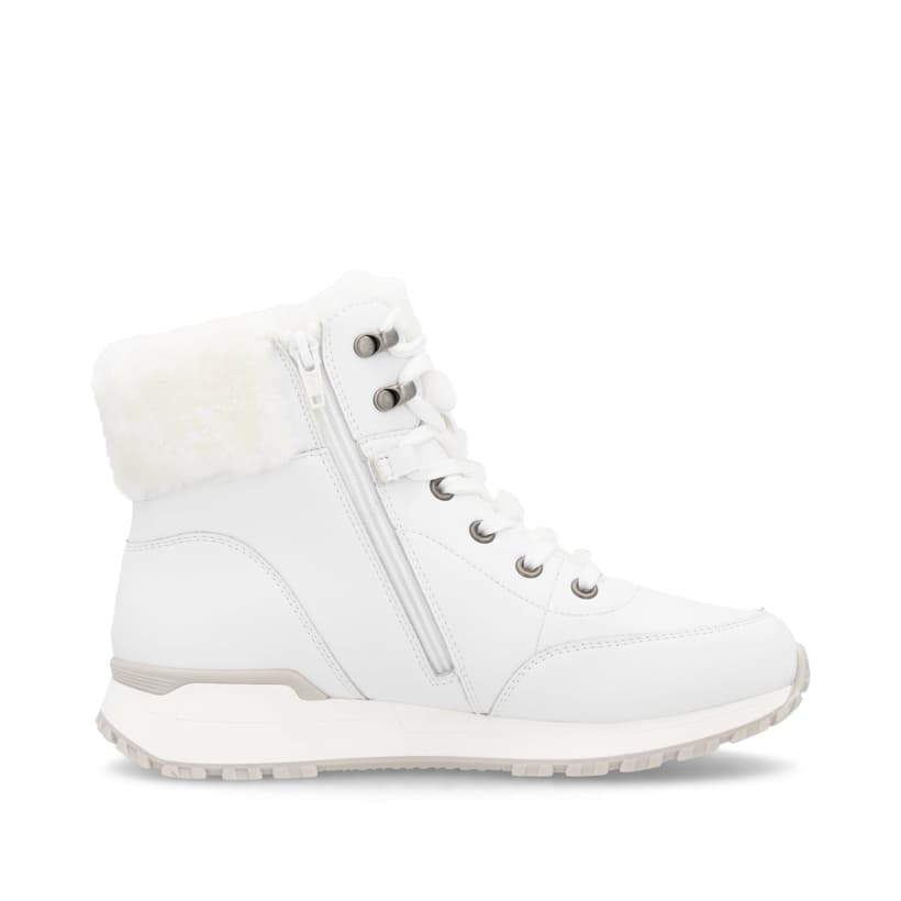 Rieker Artikelnummer W0670-80 Rieker Damen Schnürstiefel kristallweiß Black Friday Preise