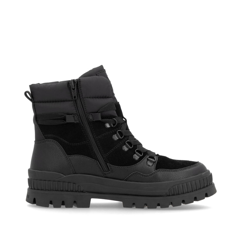 Rieker Artikelnummer W2171-00 Rieker Damen Schnürstiefel carbonschwarz Rabatte dieses Monats